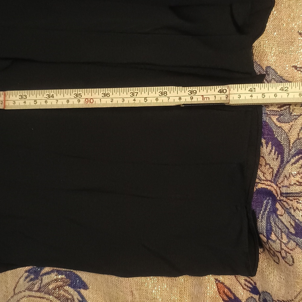 Leon Max Black Silk Ruffled Dress - Size 0 - Romantic 90s/Y2K Style - Whimsigoth - Picture 8 of 10
